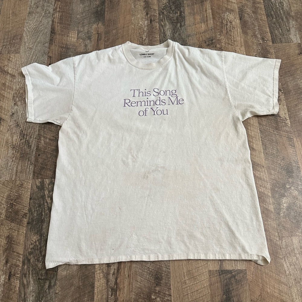 this song reminds me of you lg tee